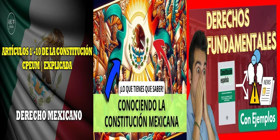"10 derechos constitucionales que debes conocer en México"