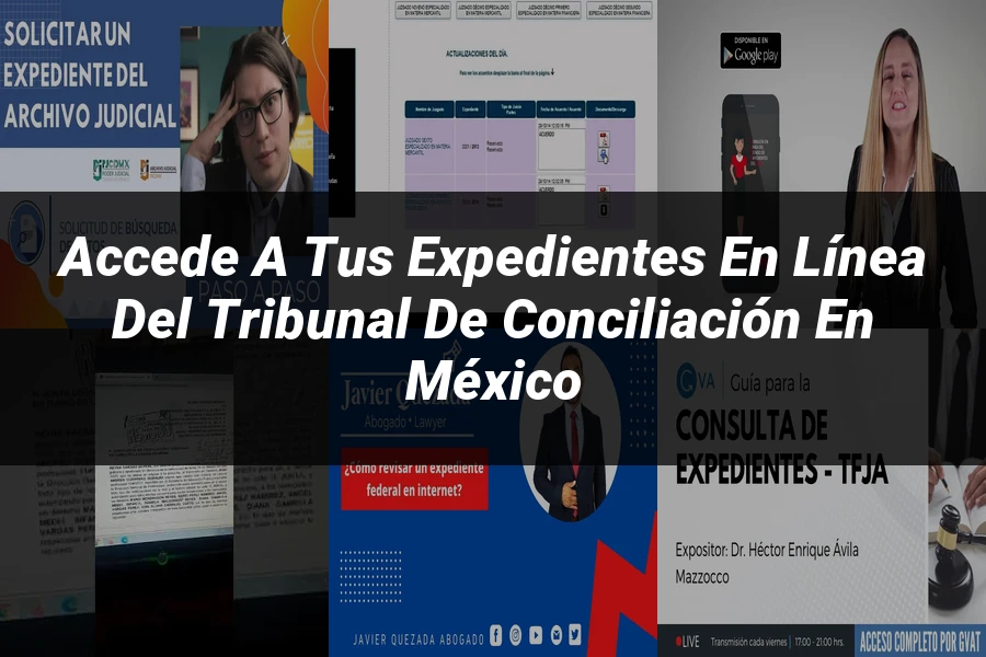 "Accede a tus Expedientes en Línea del Tribunal de Conciliación en México"