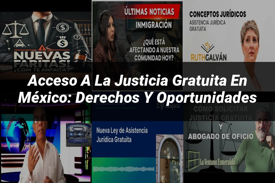 "Acceso a la Justicia Gratuita en México: Derechos y Oportunidades"