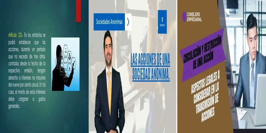 "Acciones en cartera según la ley general de sociedades en México"