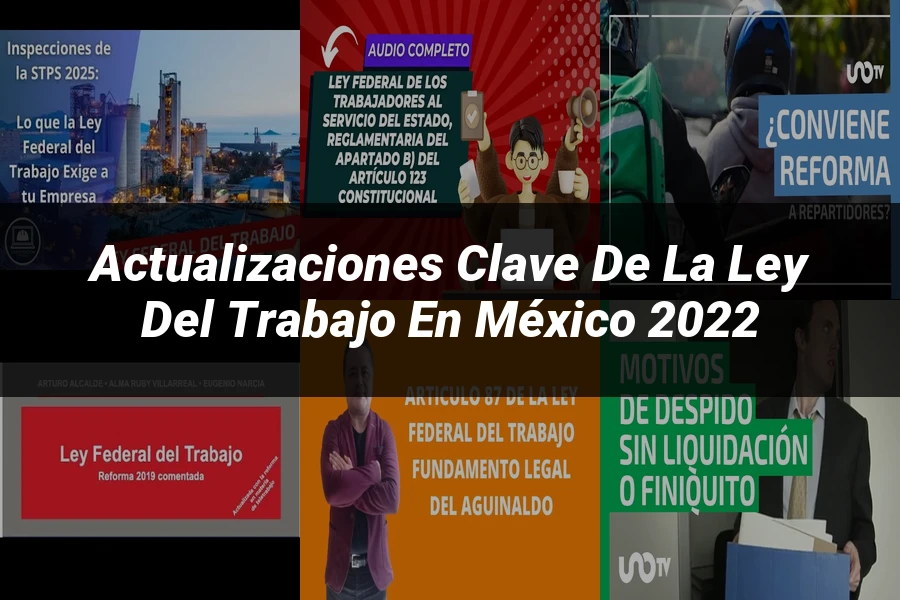 "Actualizaciones Clave de la Ley del Trabajo en México 2022"