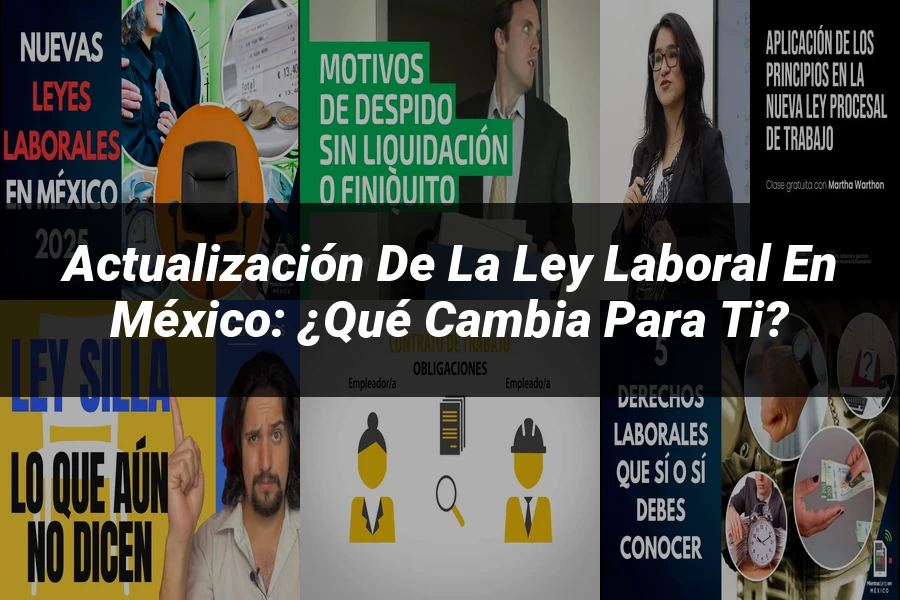 "Actualización de la Ley Laboral en México: ¿Qué Cambia para Ti?"