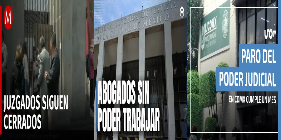 "Actualización sobre el funcionamiento de los juzgados en México"