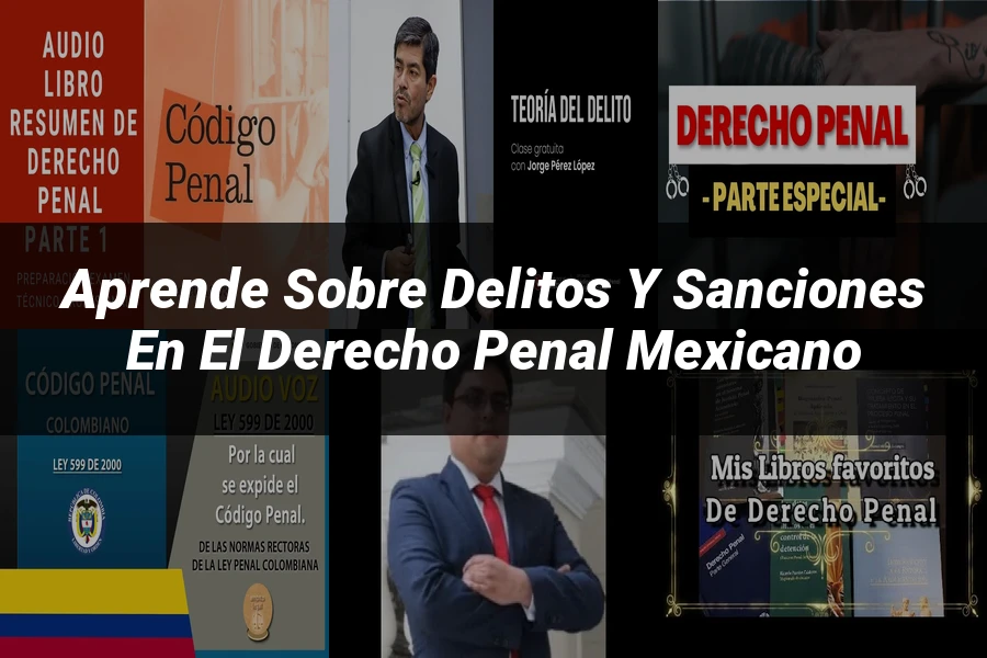 "Aprende sobre Delitos y Sanciones en el Derecho Penal Mexicano"