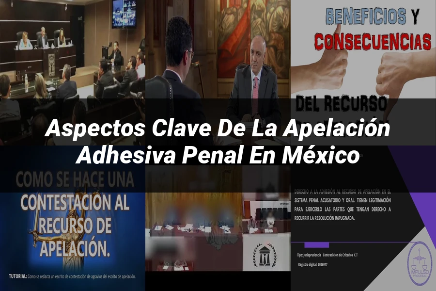 "Aspectos Clave de la Apelación Adhesiva Penal en México"