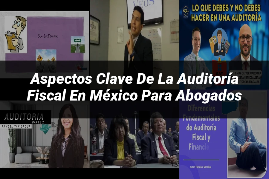 "Aspectos Clave de la Auditoría Fiscal en México para Abogados"