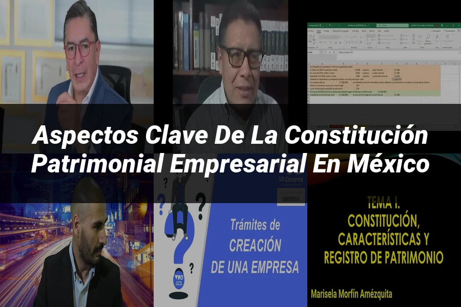 "Aspectos Clave de la Constitución Patrimonial Empresarial en México"
