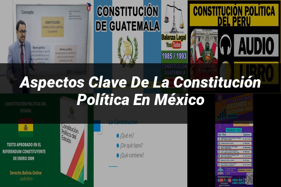 "Aspectos Clave de la Constitución Política en México"
