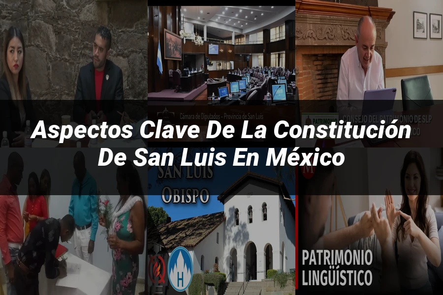 "Aspectos Clave de la Constitución de San Luis en México"