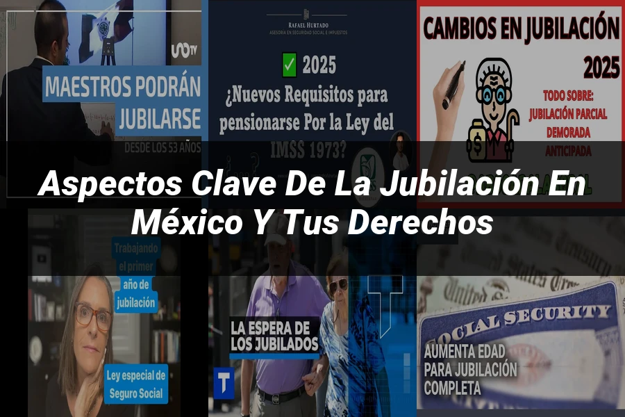 "Aspectos Clave de la Jubilación en México y Tus Derechos"