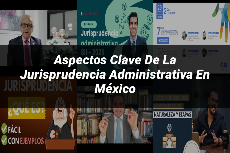 "Aspectos Clave de la Jurisprudencia Administrativa en México"