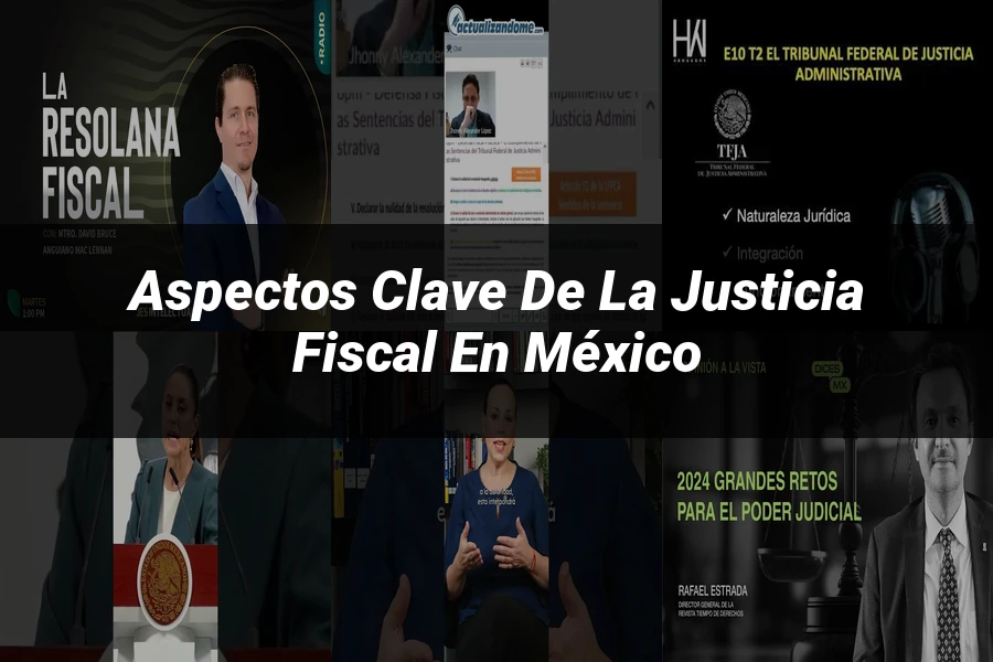 "Aspectos Clave de la Justicia Fiscal en México"
