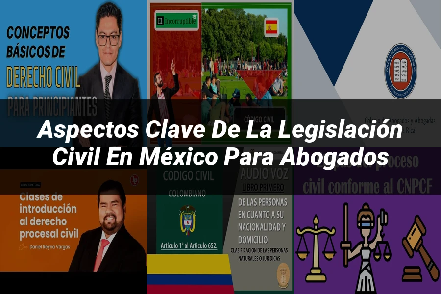 "Aspectos Clave de la Legislación Civil en México para Abogados"