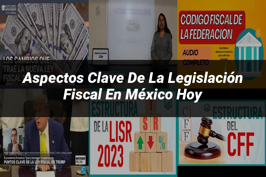 "Aspectos Clave de la Legislación Fiscal en México Hoy"