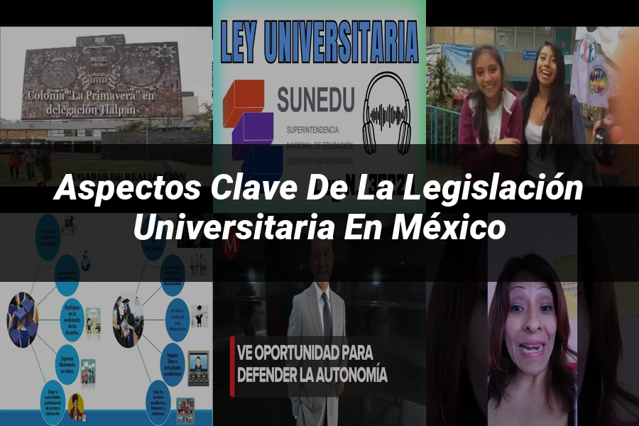 "Aspectos Clave de la Legislación Universitaria en México"