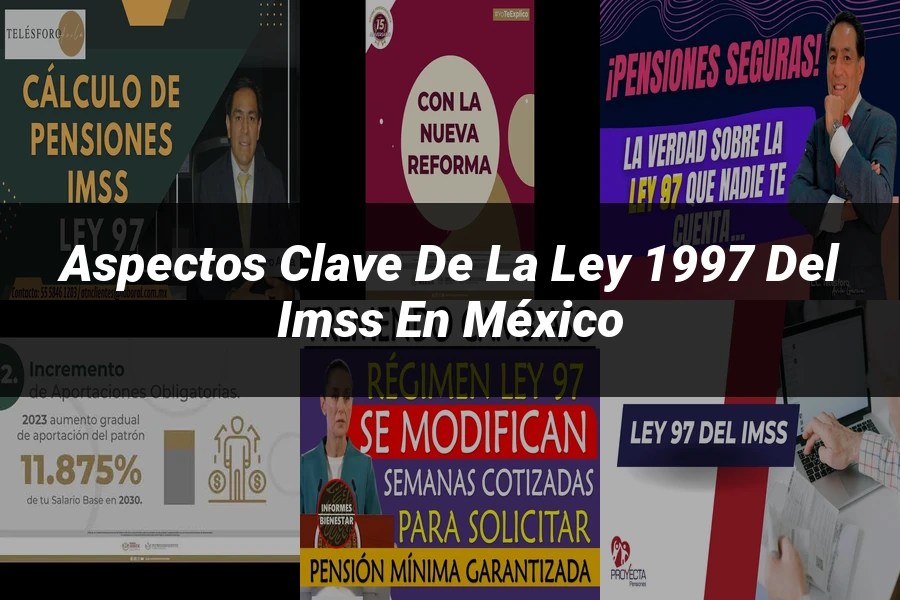 "Aspectos Clave de la Ley 1997 del IMSS en México"
