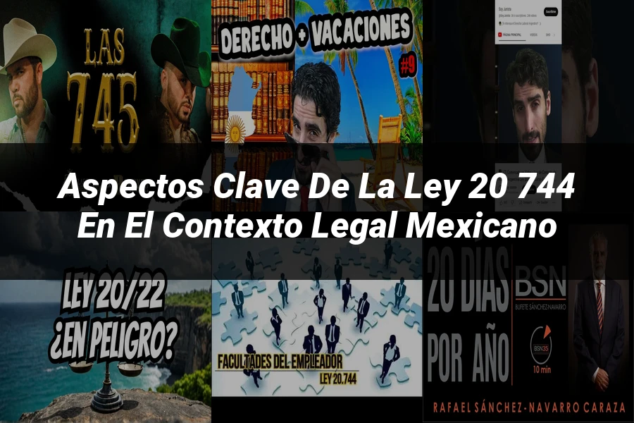 "Aspectos Clave de la Ley 20 744 en el Contexto Legal Mexicano"