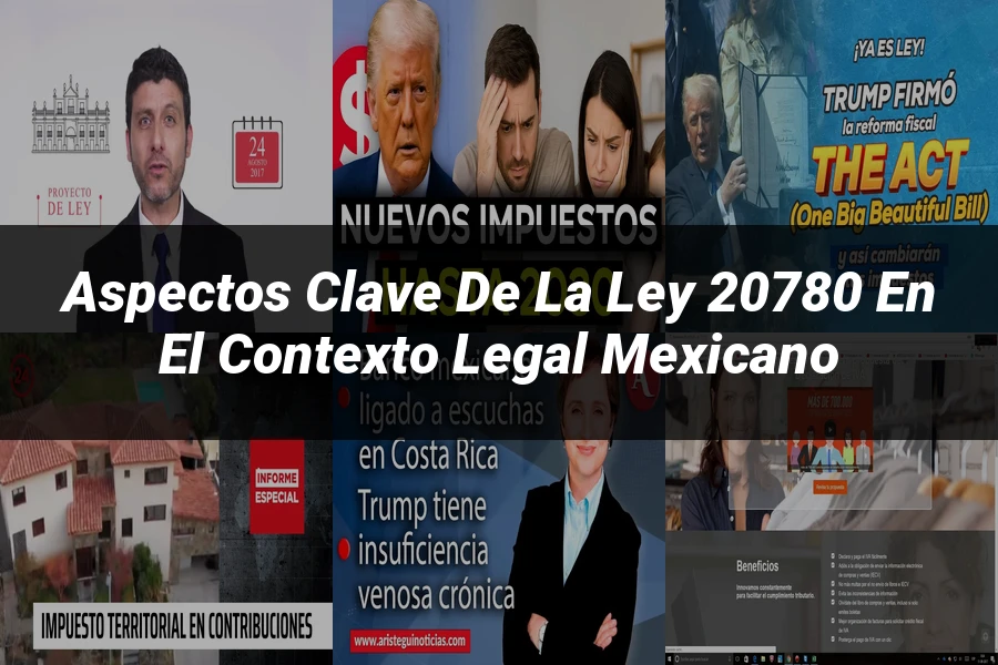 "Aspectos Clave de la Ley 20780 en el Contexto Legal Mexicano"
