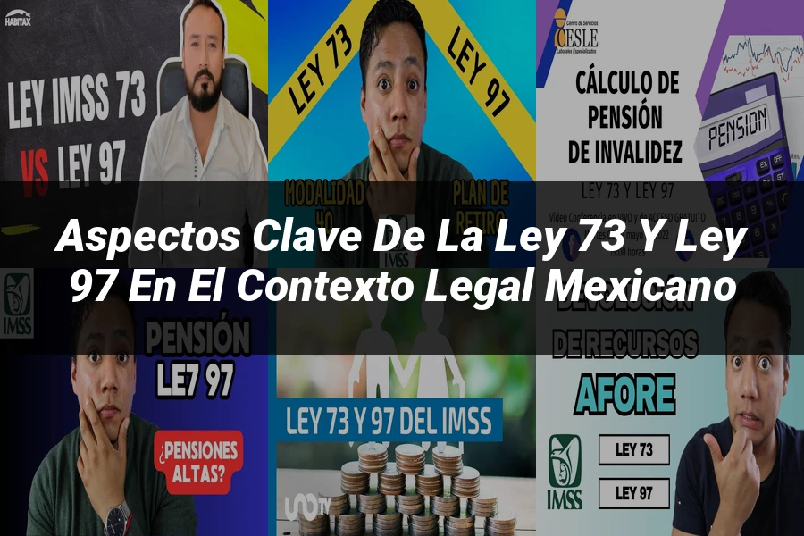 "Aspectos Clave de la Ley 73 y Ley 97 en el Contexto Legal Mexicano"