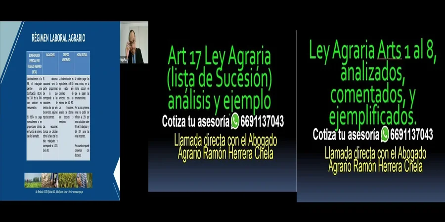 "Aspectos Clave de la Ley Agraria en México para Abogados"
