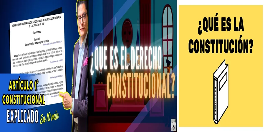 "Aspectos Clave de la Ley Constitucional en México"