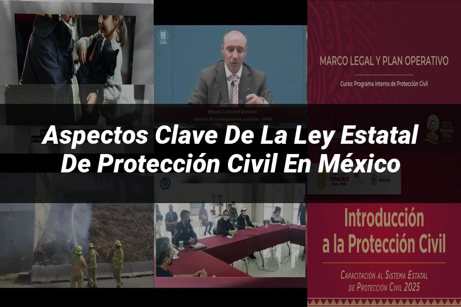"Aspectos Clave de la Ley Estatal de Protección Civil en México"
