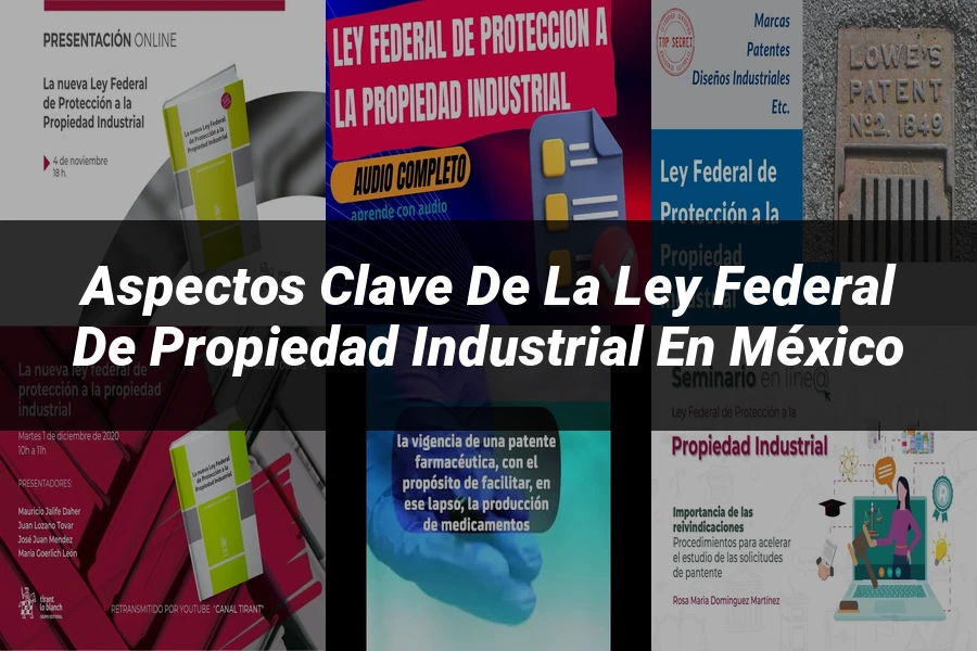"Aspectos Clave de la Ley Federal de Propiedad Industrial en México"