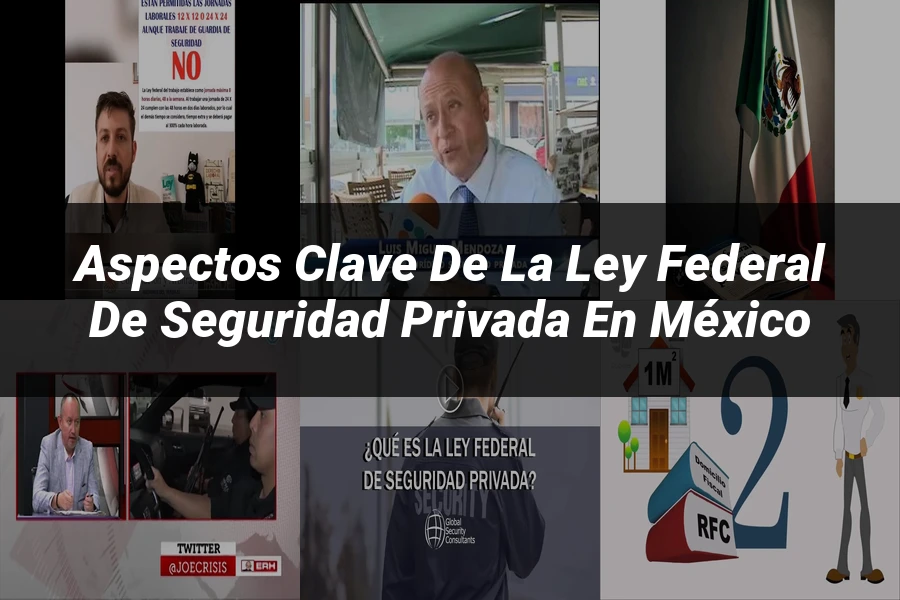 "Aspectos Clave de la Ley Federal de Seguridad Privada en México"