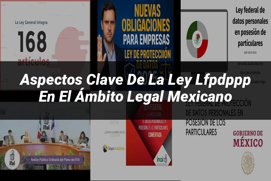 "Aspectos Clave de la Ley LFPDPPP en el Ámbito Legal Mexicano"