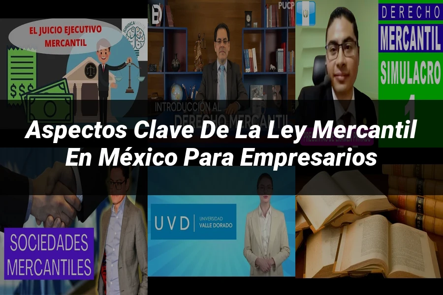 "Aspectos Clave de la Ley Mercantil en México para Empresarios"