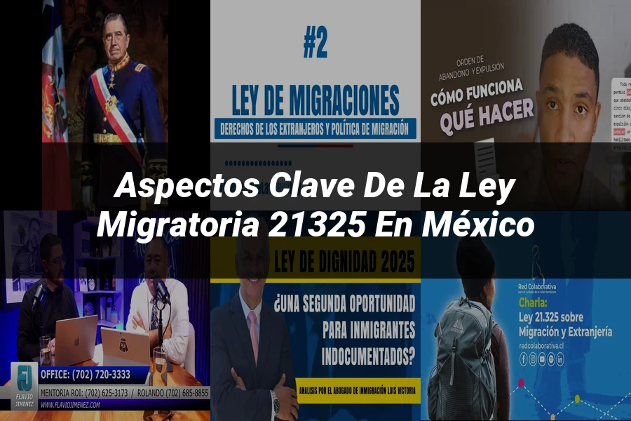 "Aspectos Clave de la Ley Migratoria 21325 en México"