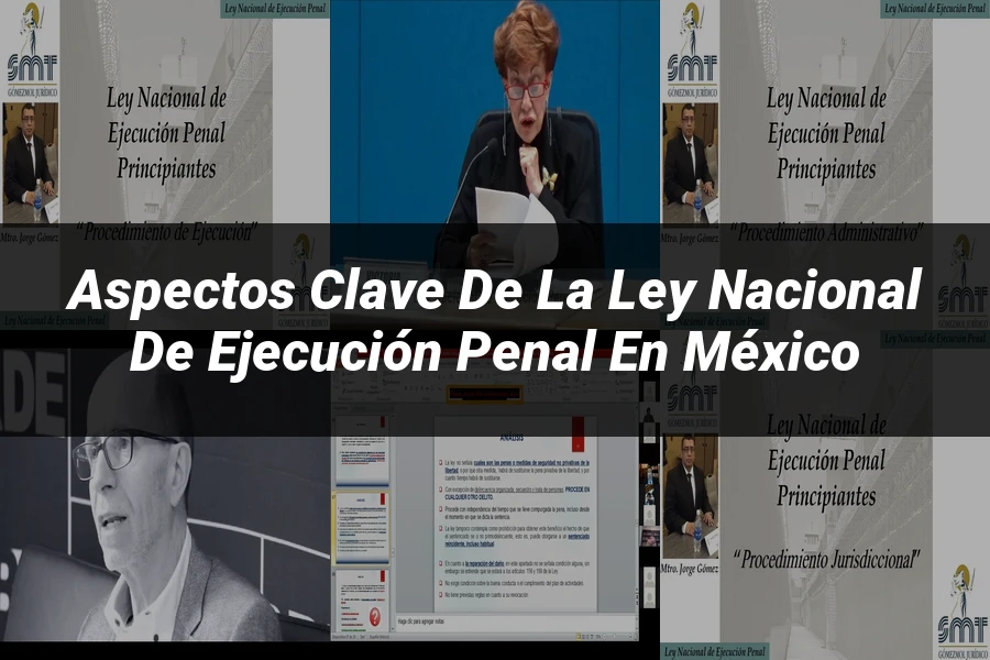 "Aspectos Clave de la Ley Nacional de Ejecución Penal en México"