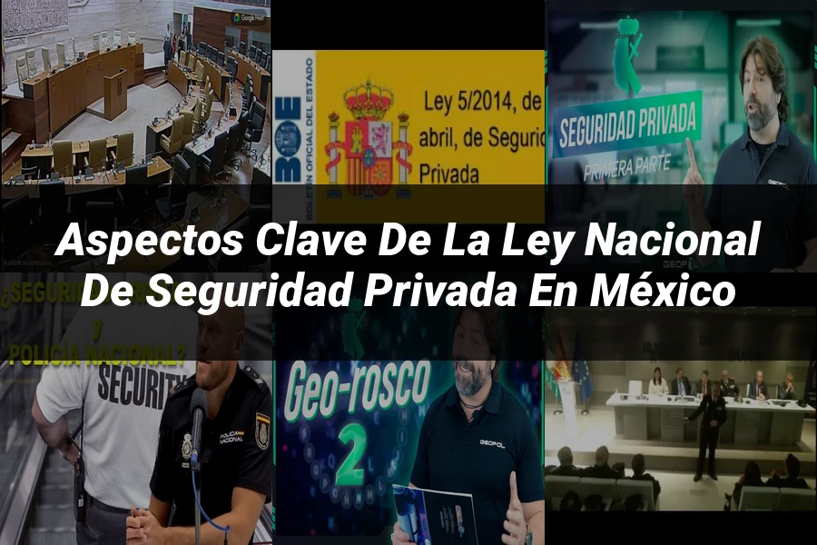 "Aspectos Clave de la Ley Nacional de Seguridad Privada en México"