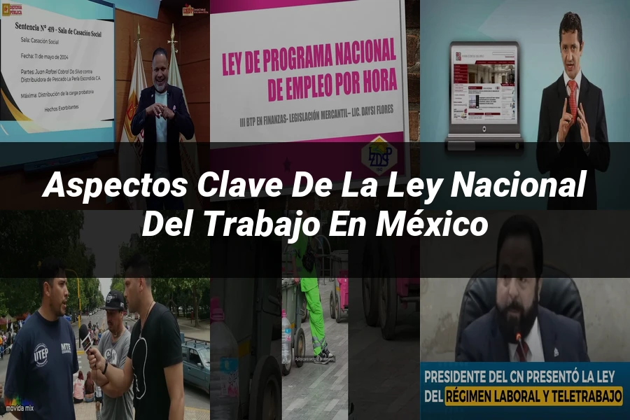 "Aspectos Clave de la Ley Nacional del Trabajo en México"