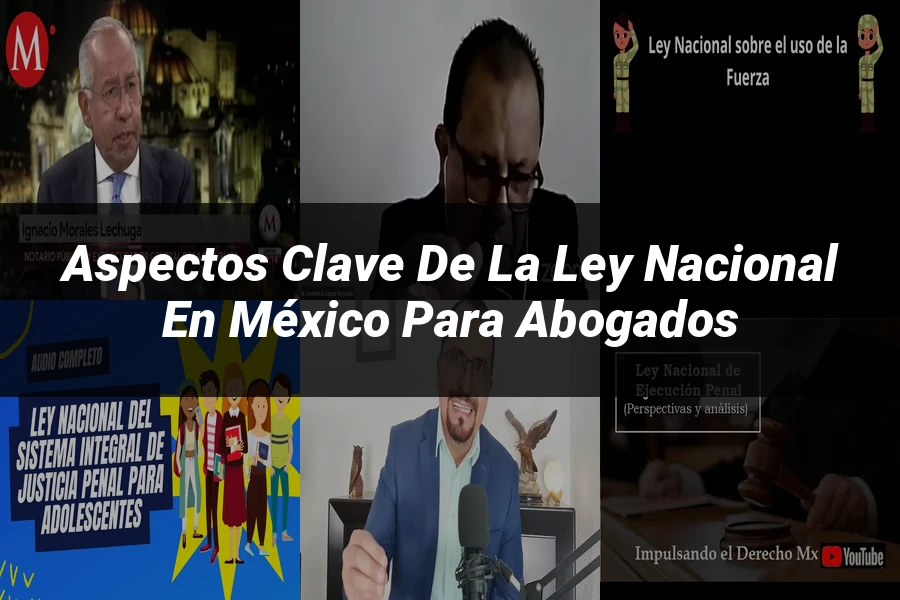 "Aspectos Clave de la Ley Nacional en México para Abogados"