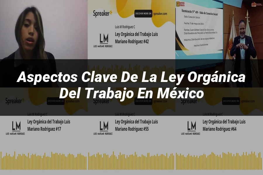 "Aspectos Clave de la Ley Orgánica del Trabajo en México"