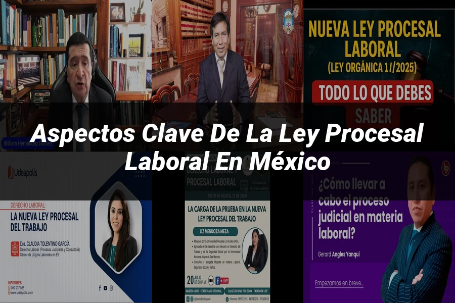"Aspectos Clave de la Ley Procesal Laboral en México"