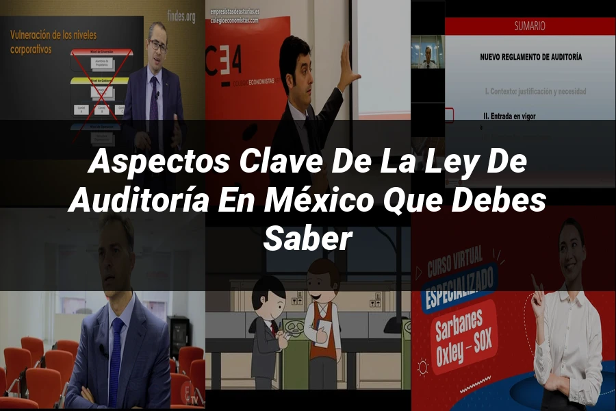 "Aspectos Clave de la Ley de Auditoría en México que Debes Saber"