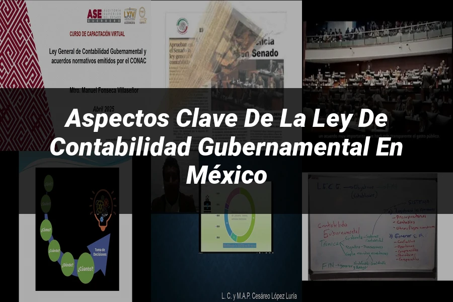 "Aspectos Clave de la Ley de Contabilidad Gubernamental en México"