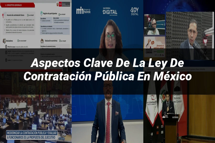 "Aspectos Clave de la Ley de Contratación Pública en México"