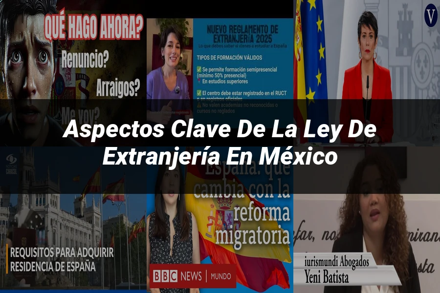 "Aspectos Clave de la Ley de Extranjería en México"
