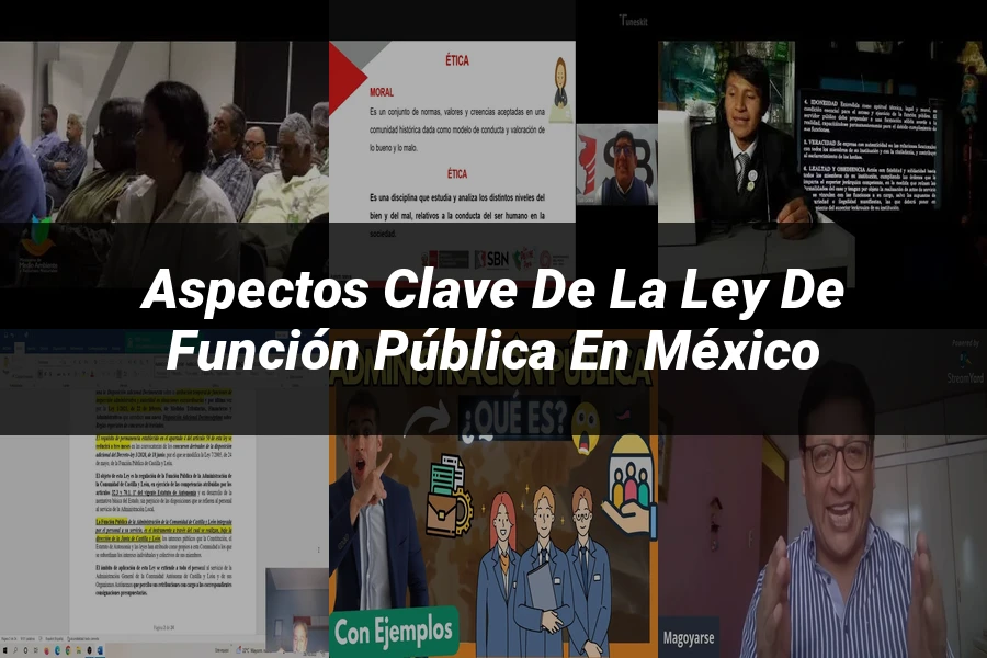 "Aspectos Clave de la Ley de Función Pública en México"