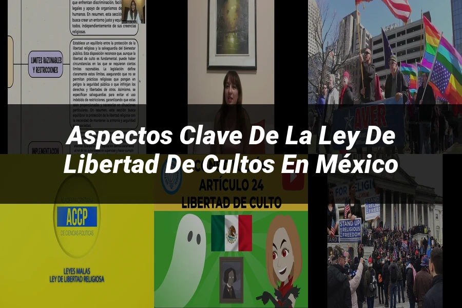 "Aspectos Clave de la Ley de Libertad de Cultos en México"