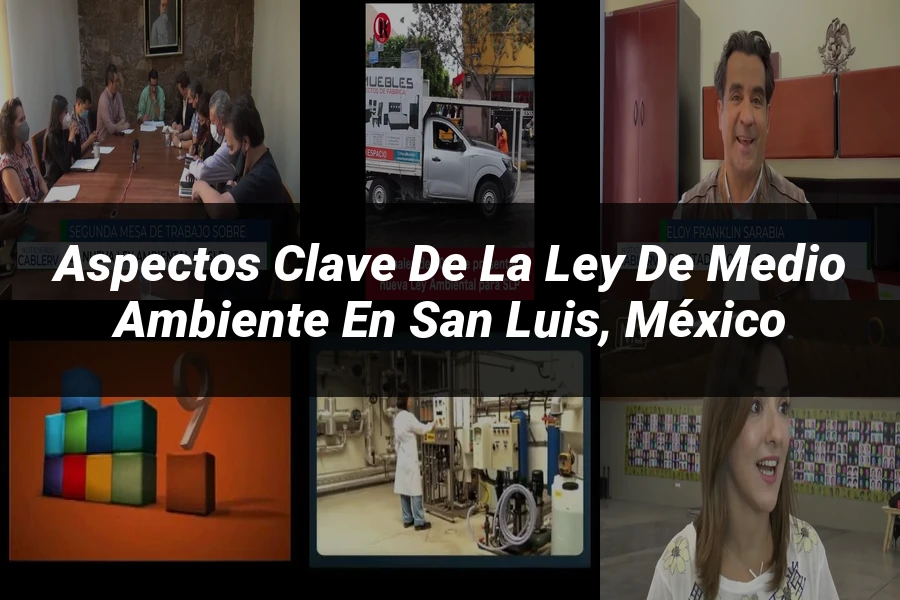 "Aspectos Clave de la Ley de Medio Ambiente en San Luis, México"