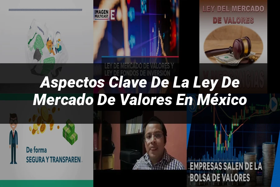 "Aspectos Clave de la Ley de Mercado de Valores en México"