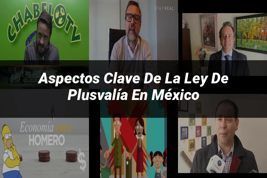 "Aspectos Clave de la Ley de Plusvalía en México"