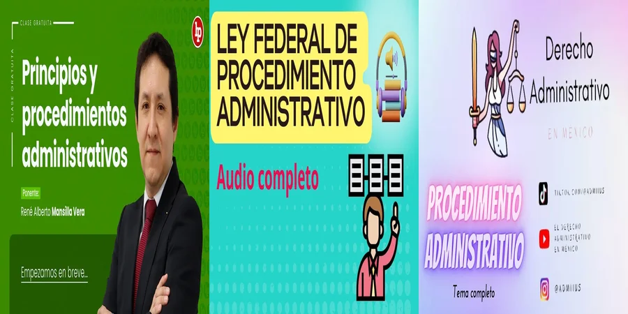 "Aspectos Clave de la Ley de Procedimiento Administrativo en México"
