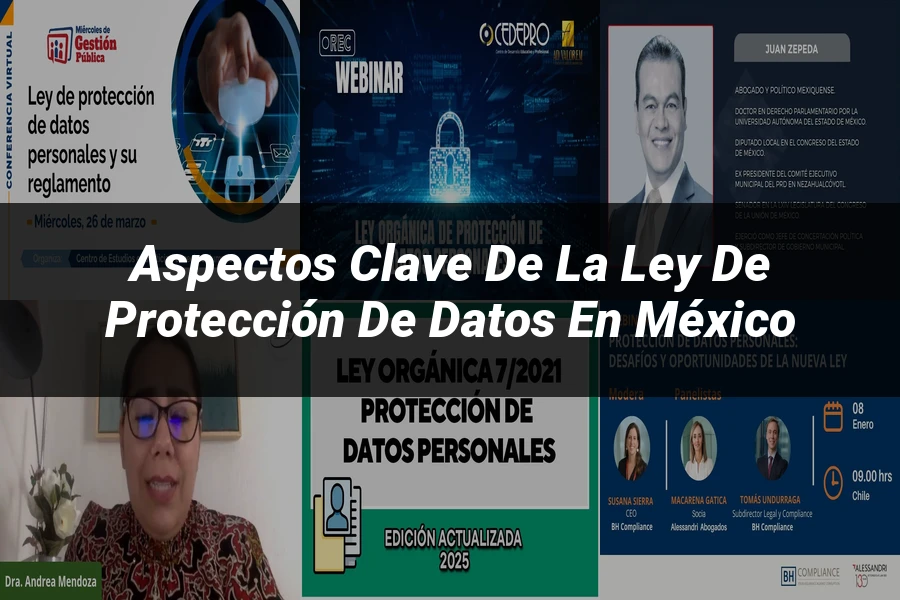 "Aspectos Clave de la Ley de Protección de Datos en México"