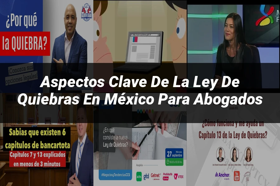 "Aspectos Clave de la Ley de Quiebras en México para Abogados"