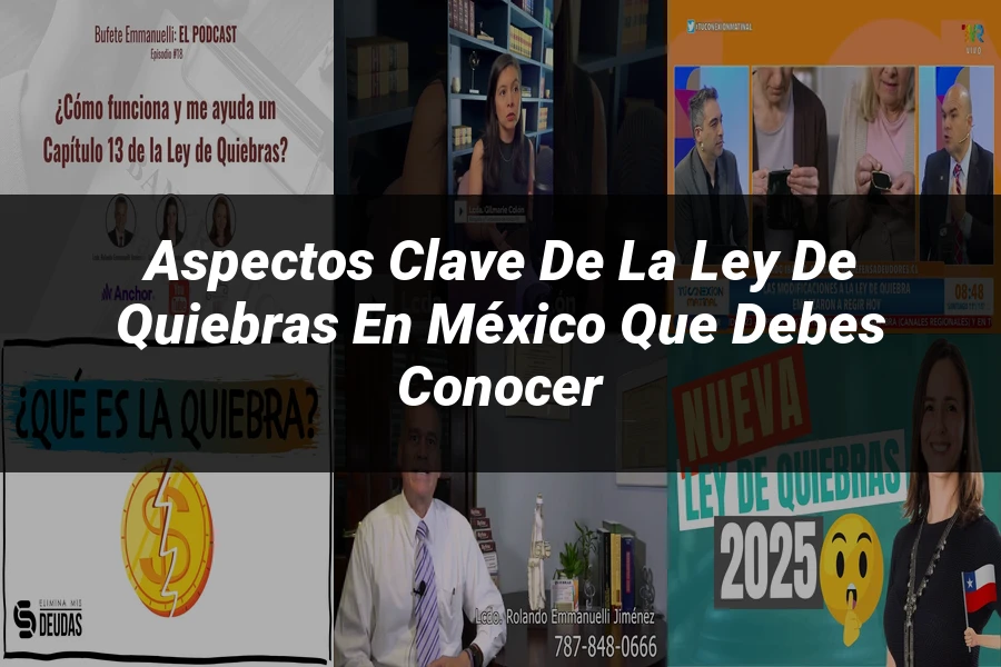 "Aspectos Clave de la Ley de Quiebras en México que Debes Conocer"